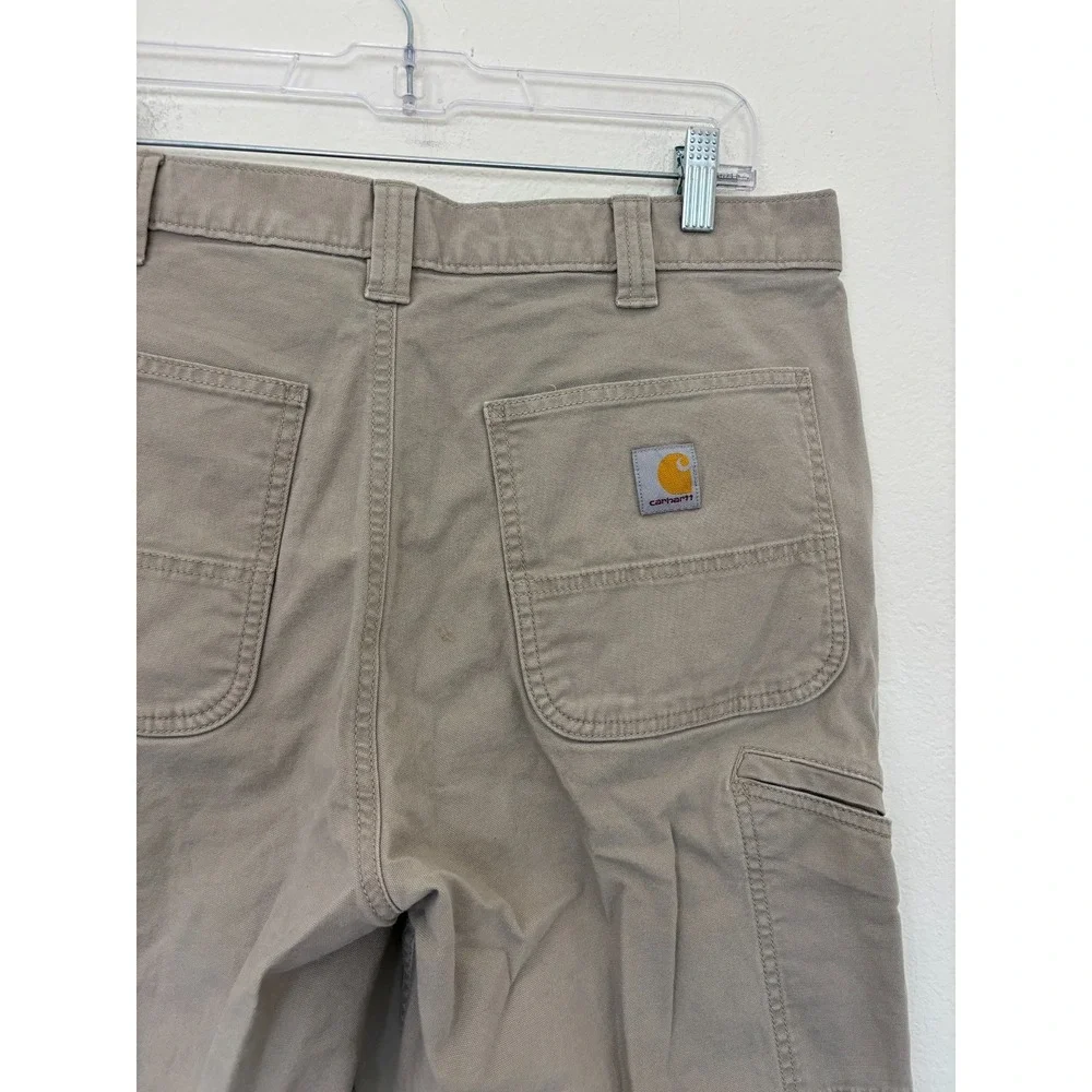 Carhartt Shorts 36 Tan Relaxed Fit 10